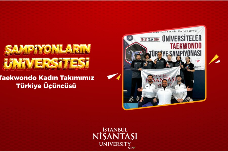 Üniversitelerarası Taekwondo Türkiye Şampiyonası Kadın Takımımız Türkiye Üçüncüsü