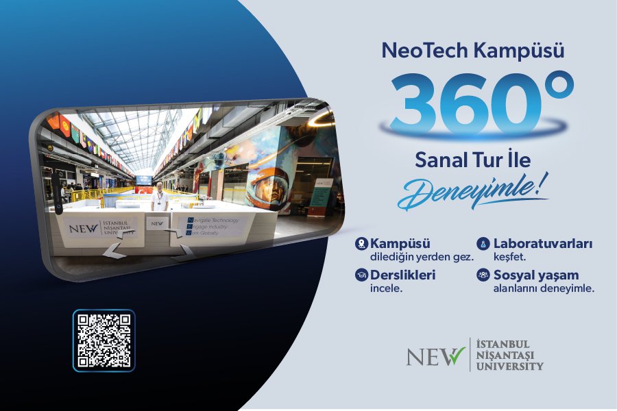إطلاق الجولة الافتراضية بزاوية 360° لحرم جامعة إسطنبول نيشان تاشي
