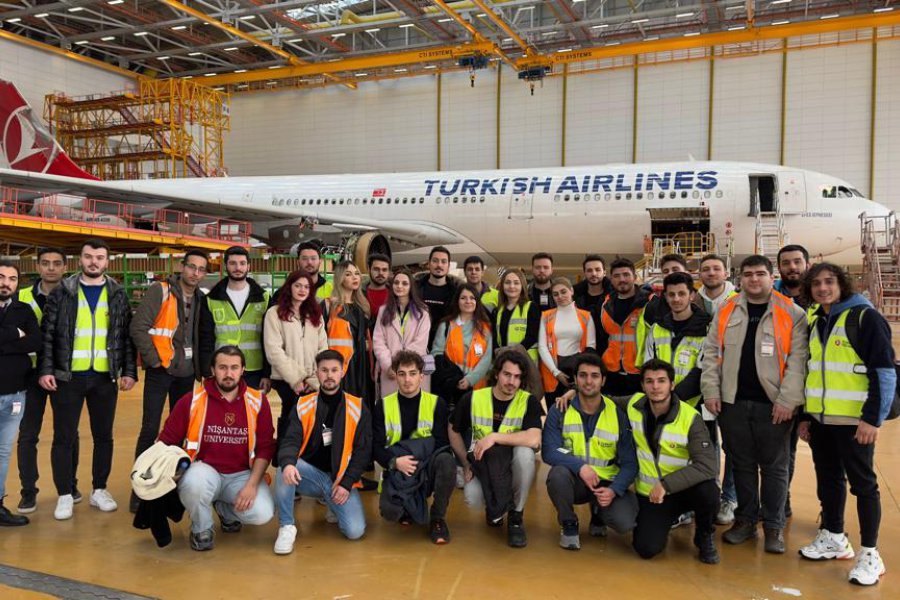 Türk Hava Yolları Teknik A.Ş.'ye Teknik Gezi